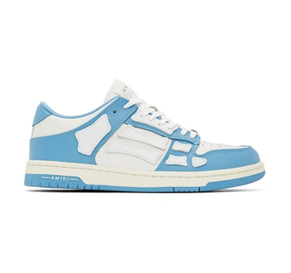 Amiri Skel Bones Low Top White Blue