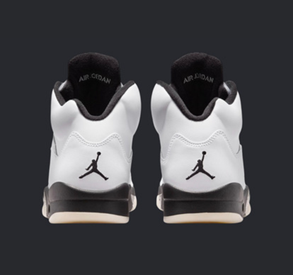 Air Jordan 5 White Black