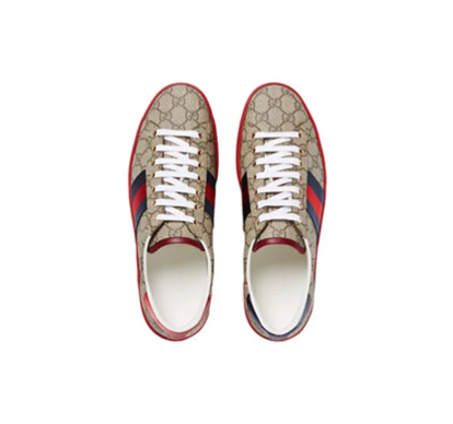 Gucci Ace Leather Low Trainers