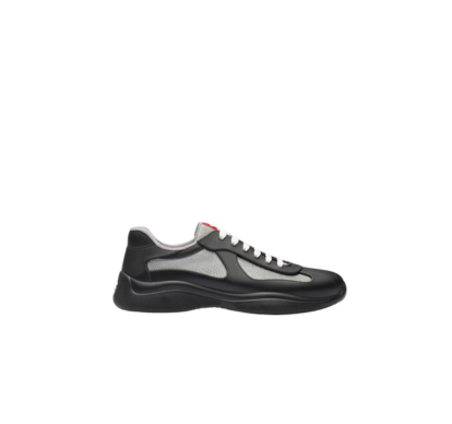 Prada America's Cup Soft Rubber Sneakers Black