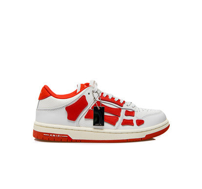 Amiri Skel Bones Low Top White Red