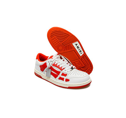 Amiri Skel Bones Low Top White Red