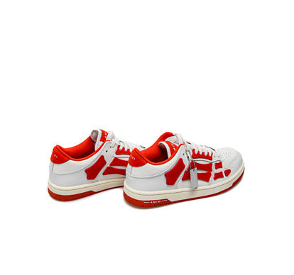 Amiri Skel Bones Low Top White Red