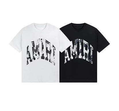 Amiri Collegiate Print T Shirt