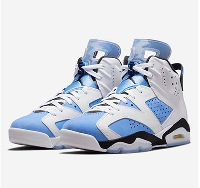 Air Jordan 6 UNC White