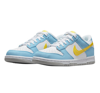 Nike Dunk Low GS Next Nature White Blue Yellow