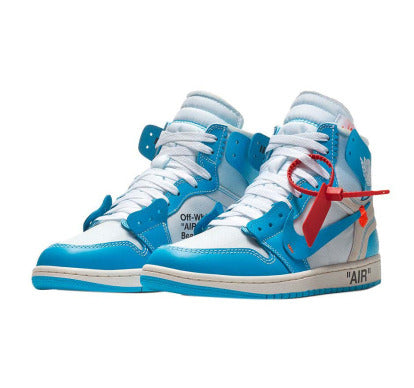 OFF-WHITE x Air Jordan 1 High Powder Blue