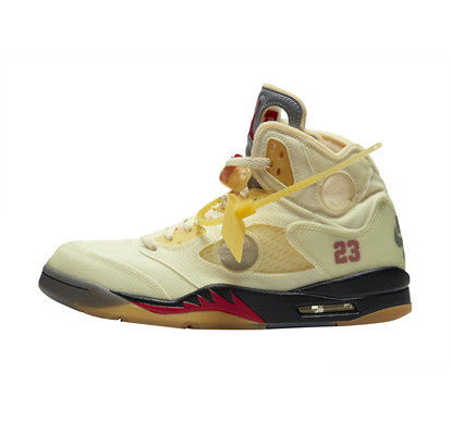 Off-White x Air Jordan 5 Sail