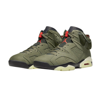 Travis Scott x Air Jordan 6 Medium Olive