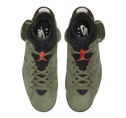 Travis Scott x Air Jordan 6 Medium Olive