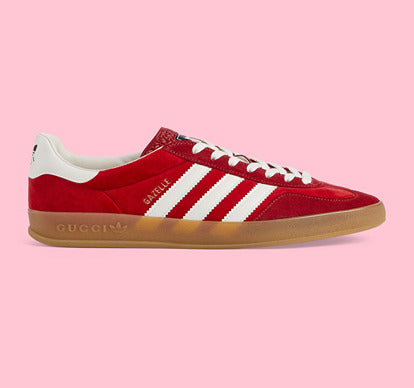 Adidas x Gucci Gazelle sneaker Red Velvet