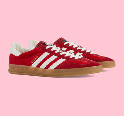 Adidas x Gucci Gazelle sneaker Red Velvet
