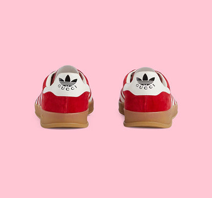 Adidas x Gucci Gazelle sneaker Red Velvet