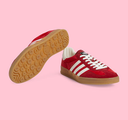 Adidas x Gucci Gazelle sneaker Red Velvet