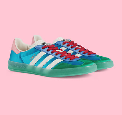 GUCCI Adidas x GUCCI Wmns Gazelle 'Light Blue Silk'